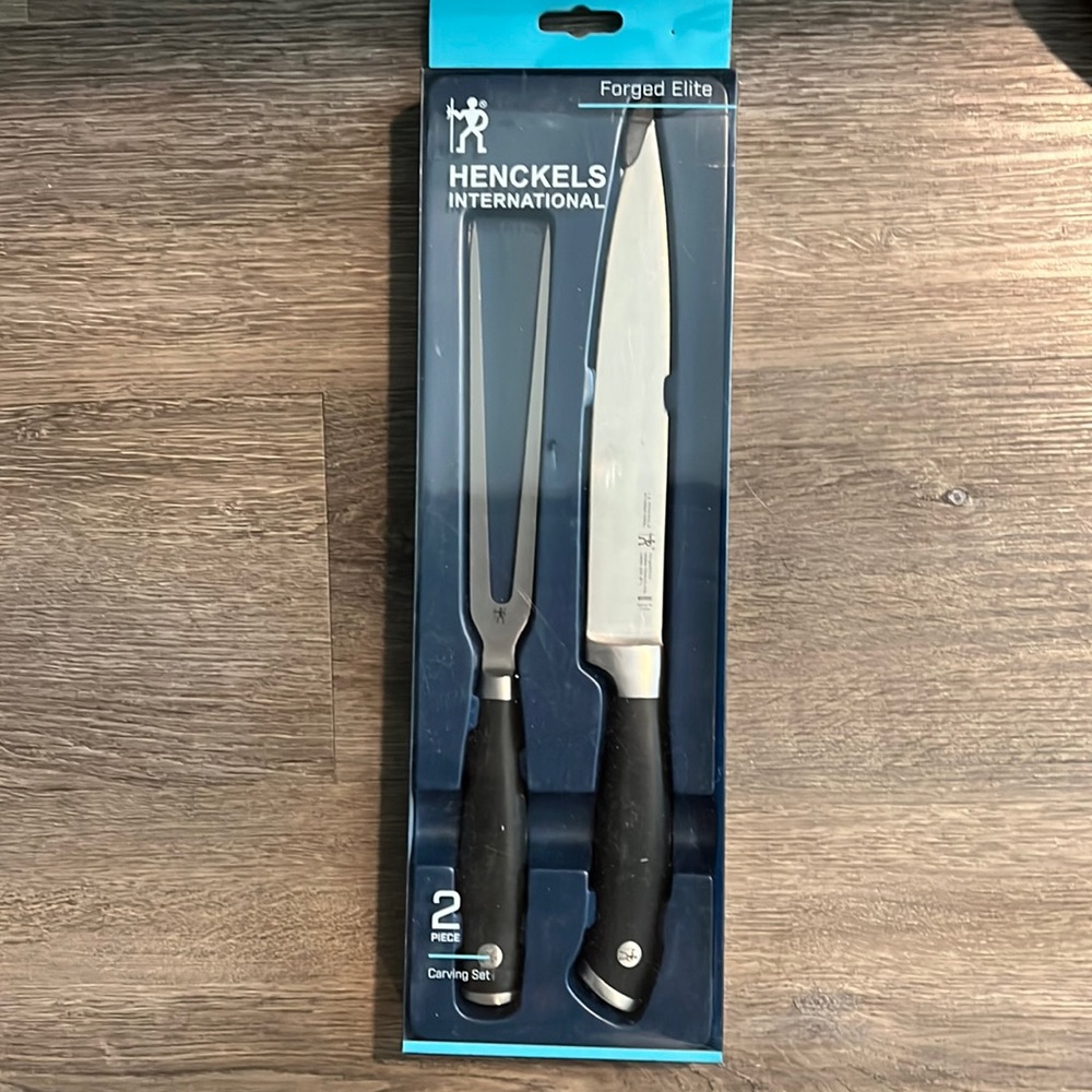 2 piece carving set